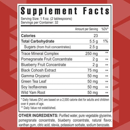 Women's FX with Black Cohosh, 32 Oz – Natural Supplement Drink for Women - Menopause Relief and All-Essential Women's Vitamins in One Bottle