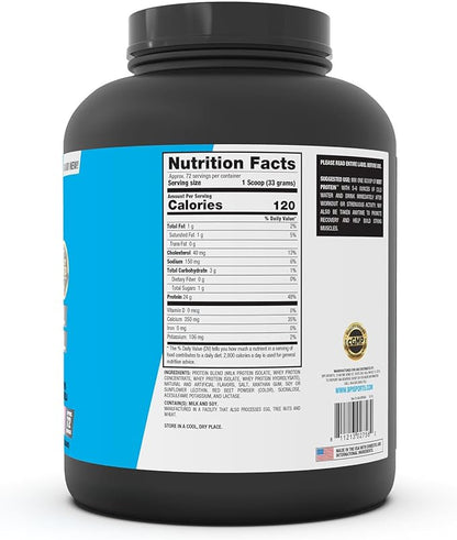 BPI Sports Best Protein – 100% Whey Protein Blend – Muscle Growth, Recovery, Meal Replacement – No Maltodextrin, No Fillers – Gluten Free – For Men & Women – Strawberries and Cream – 5.2 Pounds