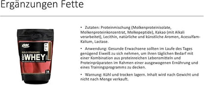 Optimum Nutrition Gold Standard 100% Whey Protein Powder, Double Rich Chocolate, 1 Pound