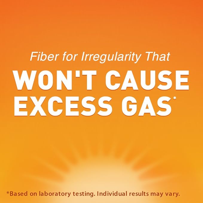 Citrucel Sugar Free Fiber Powder for Occasional Constipation Relief, Methylcellulose Fiber Powder, Orange Flavor - 16.9 Ounces