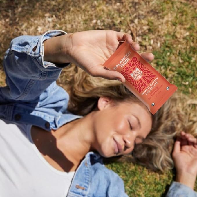 Organic Functional Mushroom Protein Bars | Full Dose (1500mg) Lions Mane, Chaga, Reishi & Cordyceps Bars | Vegan Protein Bars, Adaptogens, Superfoods Protein Bars | Peanut Butter Chocolate Flavor