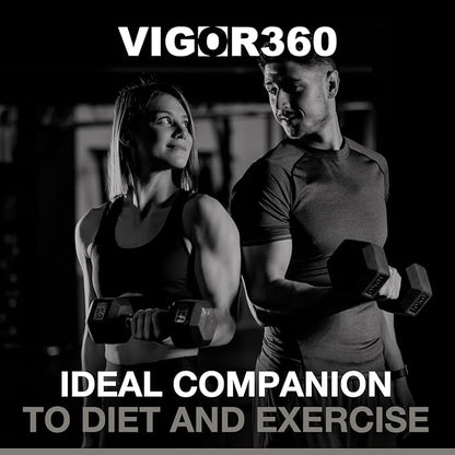 Lean Thermogenic Supplement for Belly & Abdominal Support by Vigor 360 – Strengthens Body Composition for Men & Women – Ideal for Toning, Shredding, & Fitness with Proper Diet & Exercise – 60 Capsules