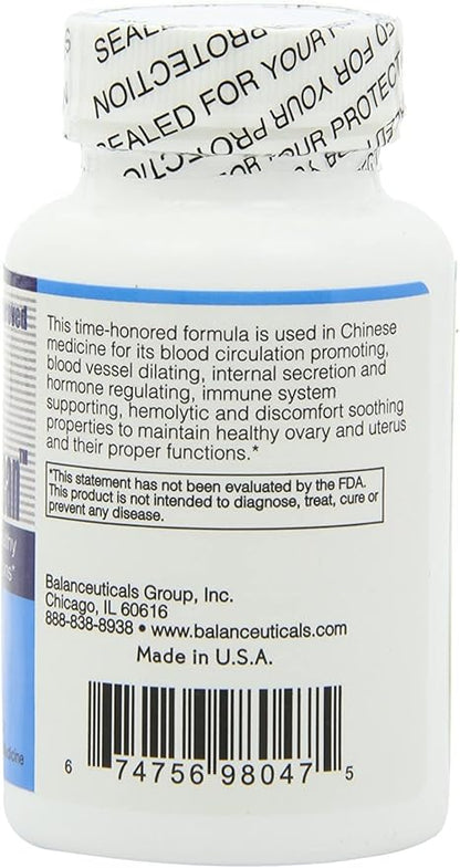 Ovary & Uterus Clean, 500 mg Dietary Supplement Capsules, 60-Count Bottle (Pack of 2)
