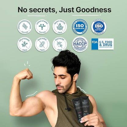 Sport Pea Protein Isolate Powder, Dairy, Gluten, Allergen, Soy Free 6 Flavors x 3 Sachets 100% Vegan Plant Protein (Sport Multi Pack 18)