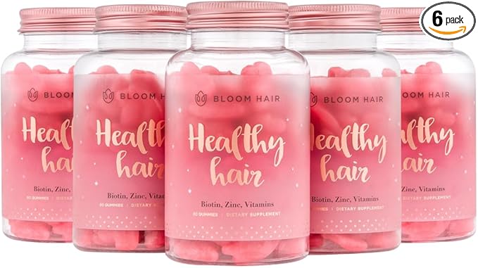 Gummies for Faster Hair Growth & Biotin Vitamins for Rapid Hair Growth for Women Gummies Hair Vitamins Supplements for Increased Hair Thickness Vegan Hair Growth Vitamins