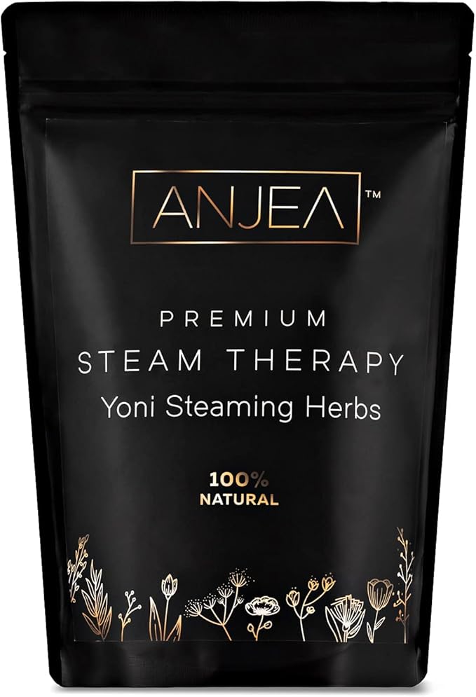 Yoni Steaming Herbs 4 oz (4-8 steams), Vsteam Herbs for Cleansing and Tightening Detox, Natural V Steam Herbs for V Steam Seat Kit, Herbal Sitz Bath Soak, Filter Bags Included