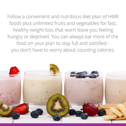 HMR 120 "Classic" Shake Meal Replacement Powder | Chocolate Shake Mix to Support Healthy Weight Loss | 12g of Protein | Nutritional Drink | Low Calorie Food | 12 Servings