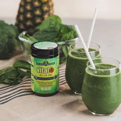 Vital Greens Antioxidant Superfood Powder Natural Multivitamin Formula 120gm / 4.23 oz