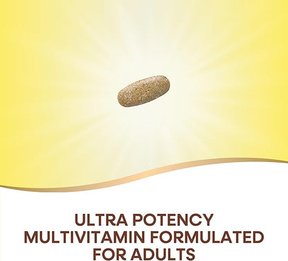 Nature's Way Alive! Adult Ultra Multivitamin, Promotes Energy Metabolism, Heart & Muscle Function*, with B-Vitamins Including Methylated B12, Gluten Free, 60 Tablets (Packaging May Vary)