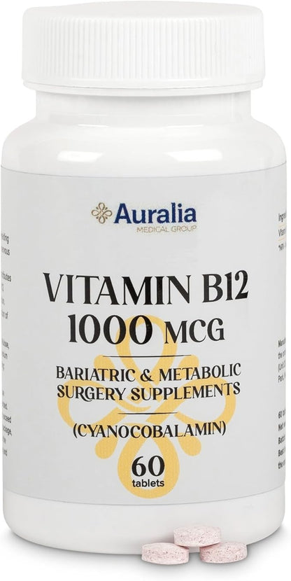 Bariatric Multivitamin Iron Calcium B12 Vitamins 1 PER Day for Gastric Sleeve Bypass Surgery Supplements 60 Tablets Each (2-Month Supply)
