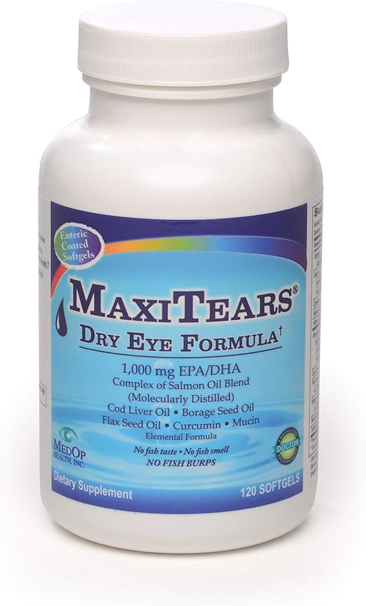 MedOp Dry Eye Formula 120 softgels, 1bottle