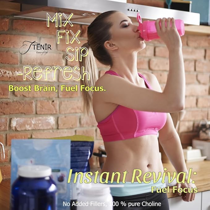 Pure Choline Food Grade | Non-GMO, Keto-Friendly | Postnatal Multivitamin for Breastfeeding and Fertility Support