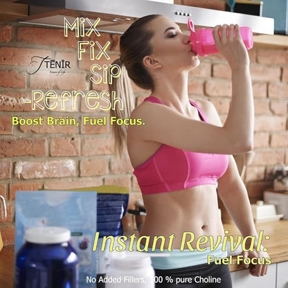 Pure Choline Food Grade | Non-GMO, Keto-Friendly | Postnatal Multivitamin for Breastfeeding and Fertility Support