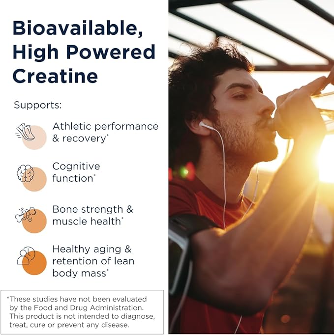 Designs for Health Creatine Monohydrate Powder - Unflavored Micronized Creatine Powder for Women & Men to Support Muscle Strength, Exercise + Brain Health, Pure Creatine Monohydrate 5g (90 Servings)