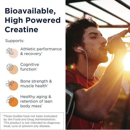 Designs for Health Creatine Monohydrate Powder - Unflavored Micronized Creatine Powder for Women & Men to Support Muscle Strength, Exercise + Brain Health, Pure Creatine Monohydrate 5g (90 Servings)