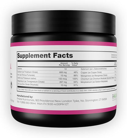 Barisentials Bariatric Multimineral Supplement- Post-Bariatric Surgery Support for Gastric Bypass, Sleeve Gastrectomy - Easy-to-Dissolve Mineral Powder- 240g