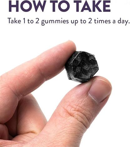 Numo Elderberry Gummies - Immune System Support with Antioxidants Supplement - Complete Formula with Sambucus Fruit, Vitamin D3, Zinc, Vitamin C, Probiotics - Organic, Vegan & Kosher - 60 Count