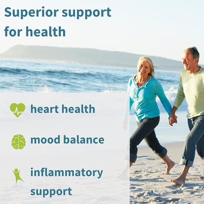 Pharmepa Restore, 1000mg Pure EPA Fish Oil, High Absorption rTG Omega-3, Triple Strength, Wild & Sustainable, Lemon Flavor, 10-Months Supply, Pack of 10