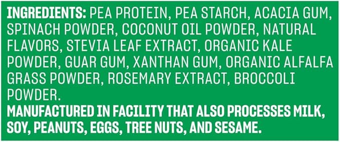 Vega Protein and Greens Protein Powder, Vanilla - 20g Plant Based Protein Plus Veggies, Vegan, Non GMO, Pea Protein for Women and Men, 1.3 lbs