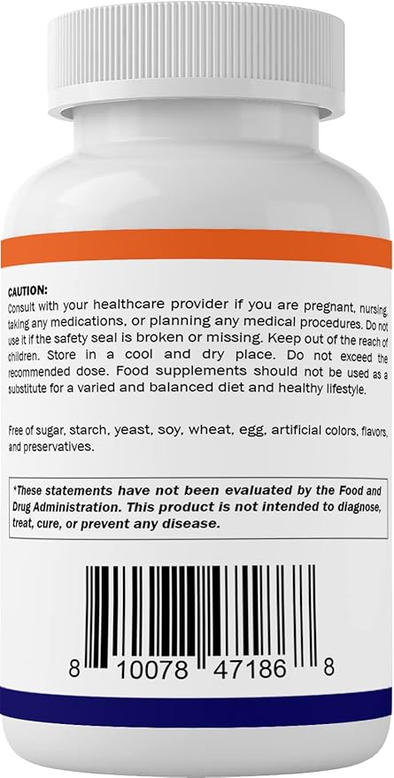 Vitamatic L-Carnitine Fumarate 1000 mg - 120 Vegetable Capsules (1 Bottle)
