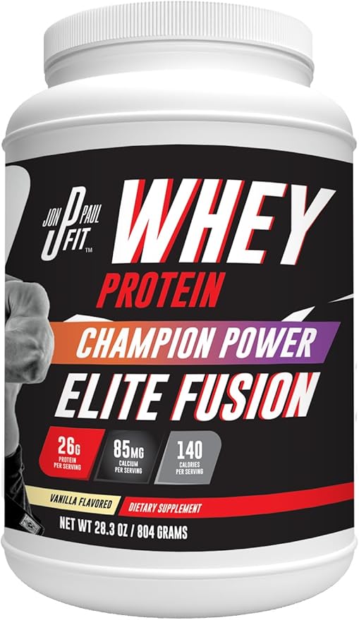 Vanilla Whey Protein Powder 28.3 Ounces - Pure Protein Powder for Good Health - Protein Powder Vanilla - Optimal Performance Protein Powder