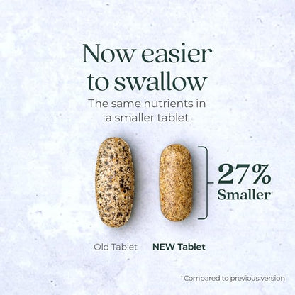 New Chapter Women's Multivitamin for Immune, Beauty + Energy Support with 20+ Nutrients -- Every Woman's One Daily, Gentle on the Stomach, 96 Count