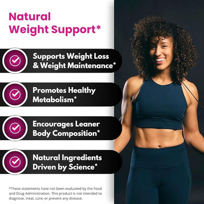 UNALTERED Hormone Balance for Weight Management - Natural Hormonal Wellness Support - Features Green Tea Extract, Cayenne, Magnesium, & Zinc - 90 Vegan Capsules