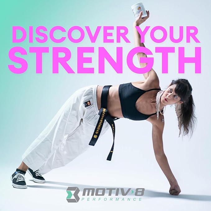 Motiv-8 Recovery Hydration and Recovery, Electrolyte Recovery Drink, Increased Endurance, Enhances Recovery, Sugar-Free (60 Servings, Fruit Punch)