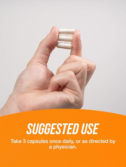 BulkSupplements.com Glycine Capsules - Glycine Supplements, Glycine 3000mg - Amino Acid Supplement, Gluten Free, 3 Capsules per Serving, 270 Capsules (Pack of 1)