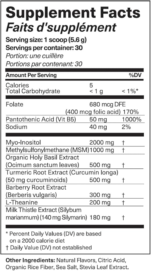 Codex Labs Shaant Skin De-Stress Supplement Acne Spot Treatment - Hormone Supporting - for Acne-Prone Skin, All Skin Types - with Turmeric, Milk Thistle, Folic Acid - Plant-Based, Vegan (5.9 oz)