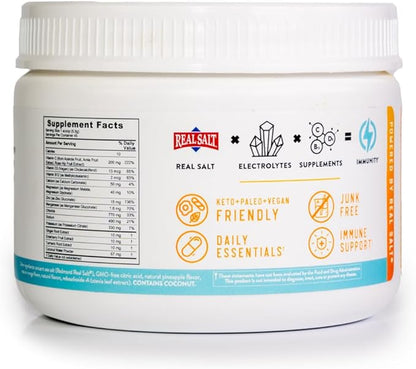 REDMOND Re-Lyte Immunity, Multivitamin Supplement Mix (Pinapple Orange)