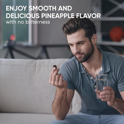 Shilajit Gummies 1000mg for Men and Women, Energy, Immunity Support, Pure Himalayan Shilajit Gummies with Ashwagandha, Sugar Free, Vegan, Pineapple Flavor, 30 Day Supply, Manganese, 60 pcs