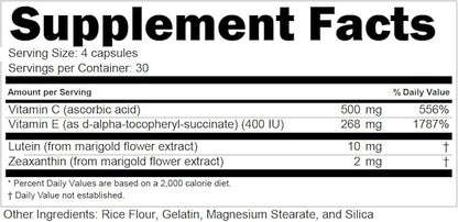 Doctor's Advantage Areds 2 Zinc Free Multivitamin Macular Shield - Areds 2 Formula for Macular Degeneration - Lutein & Zeaxanthin - Comprehensive Eye Health Support - 120 Count
