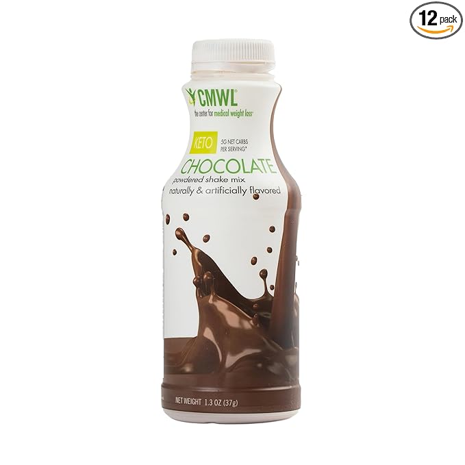 Keto Chocolate Powdered Protein Shake Mix | Meal Replacement | Support Weight Management 160 Calories, 16g Protein, 24 Vitamins & Minerals, Low Carb, Zero Trans Fat