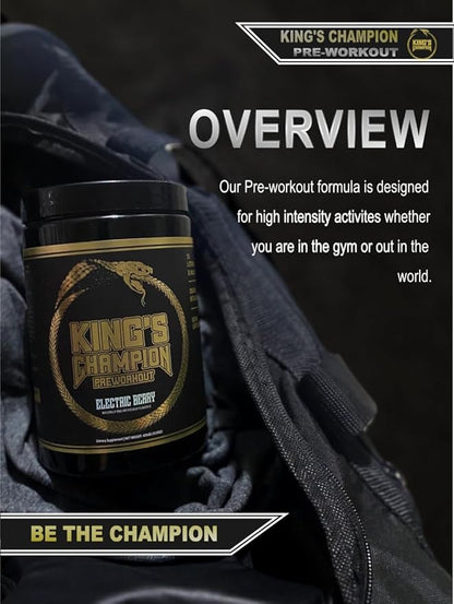 King's Champion Preworkout Electric Berry