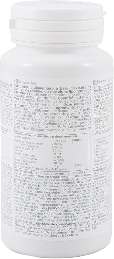 Liver Detox Vegetarian caps | 60 Capsules | Dietary Supplement