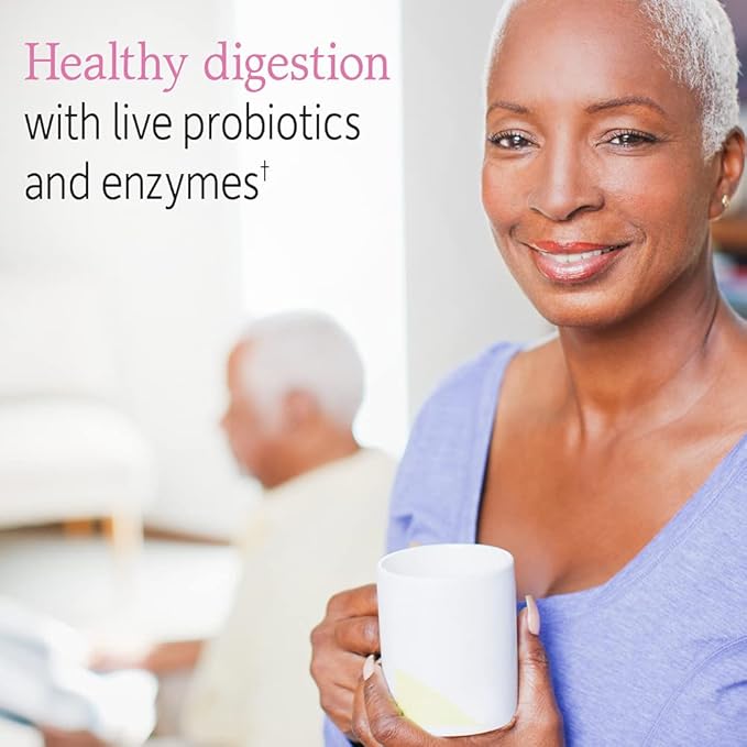 Garden of Life Multivitamin for Women 50 & Over, Vitamin Code Women 50 & Wiser Multi - 240 Capsules with Vitamins A, B, C, D3, E & K, CoQ10, Probiotics & Enzymes