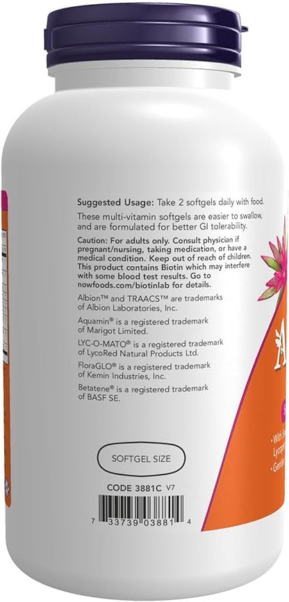 NOW Foods - ADAM Superior Men's Multi - 180 Softgels