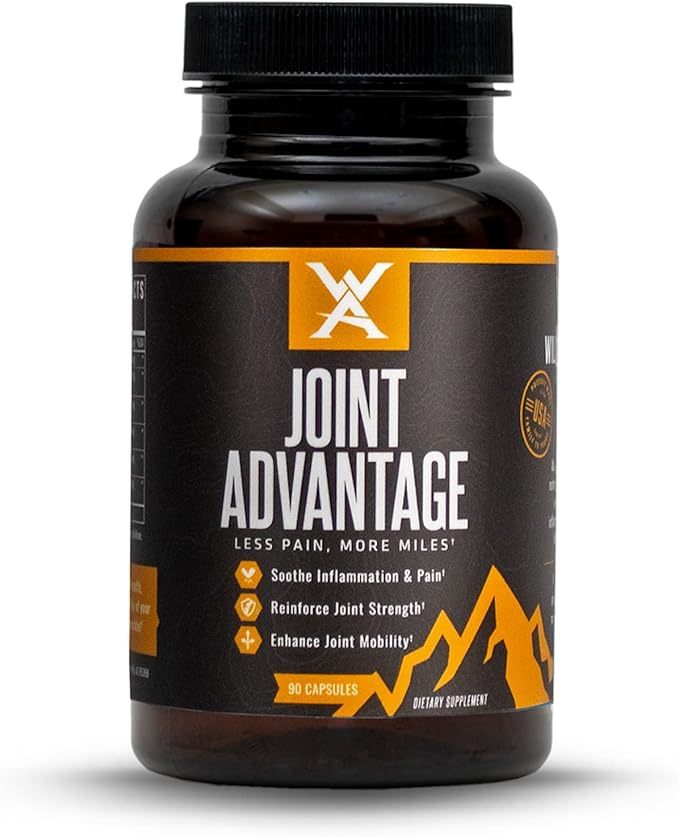 Wilderness Athlete - Joint Advantage | Joint Support Supplement for Men & Women - Joint Pain Support MSM Supplement with White Willow Bark & Glucosamine