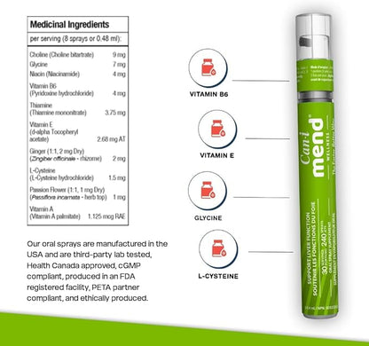 Post Party Relief Detox| Fast Acting Vitamin Spray | 30 Servings 240 Sprays | Natural Liver Support | Multi Vitamins A, E, B6 | Immune Support | After Drink Remedy | Can I Mend by Can-i Wellness