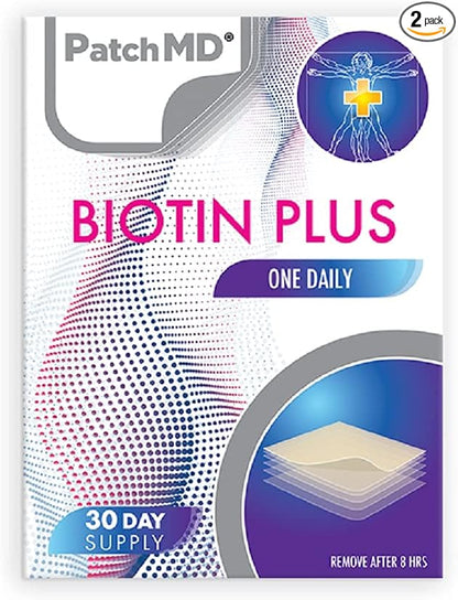 PatchMD - Biotin Plus Patches - Pack of 2