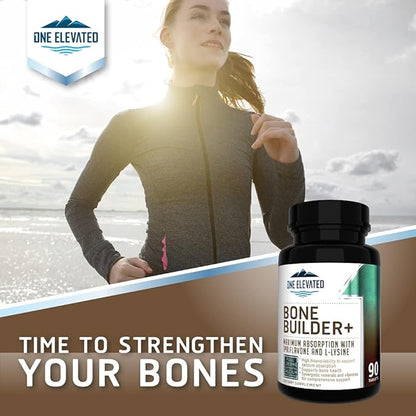 Comprehensive Bone Builder Calcium Supplement. Formulated with Highest Grade Calcium -Carbonate/Hydroxyapatite/Citrate, Magnesium, Zinc, D3. Works in Sync for Optimum Bone Health and Bone Strength.