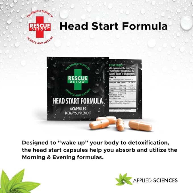 Rescue Detox 10 Day Detox +Plus Kit | Permanently Removes All Toxins