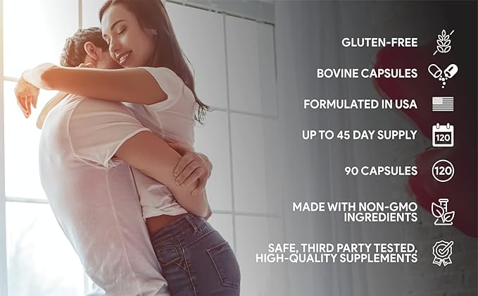 HGH Supplements for Men and Women, 90 Capsules - Naturally Supports Human Growth Hormone, Muscle Building, Muscle Growth Formula, Post Workout Recovery Amino Acid Blend with Colostrum Pills