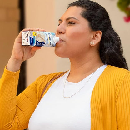 Glucerna Protein Smart Shake, Diabetic Drink to Support Blood Sugar Management, 30g Protein, 150 Calories, Vanilla, 11-fl-oz Bottle, 12 Count