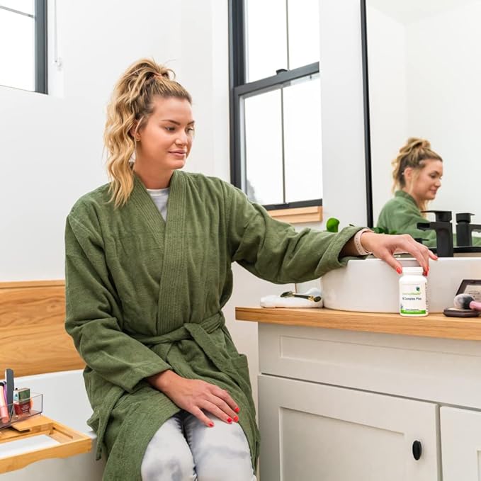 Seeking Health B Complex Plus - Vitamin B Complex Supplement with Choline & Riboflavin - Supports Brain Health, Digestion, & Energy - 100 Capsules