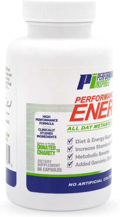 Performance Inspired Nutrition Diet & Energy Supplement - 60 Count