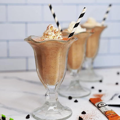 Devotion Nutrition Protein Powder Blend | Gluten Free, Keto Friendly, No Added Sugars | 1g MCT | 20g Whey & Micellar Protein | 12 Count Packets (Mocha Java Chip)