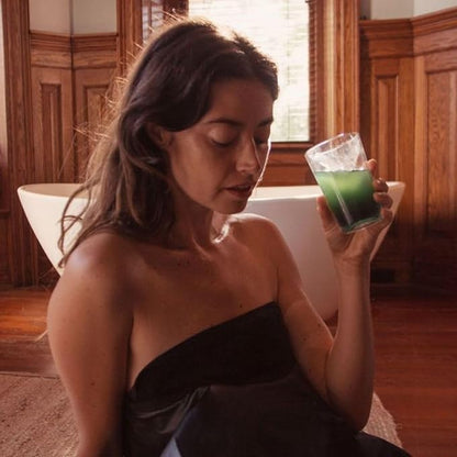 HigherDOSE Detox Drops - Liquid Chlorophyll Water Drops to Support Daily Detox & Boost Skin's Natural Glow - Plant Powered Formula with Milk Thistle, Beetroot Juice, Magnesium & Minerals (2 oz)