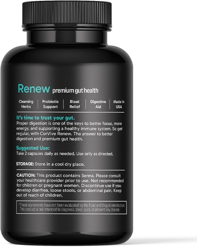 Renew Cleanse Supplement- 30 Servings (60 Capsules) (60 Capsules, Unflavored)